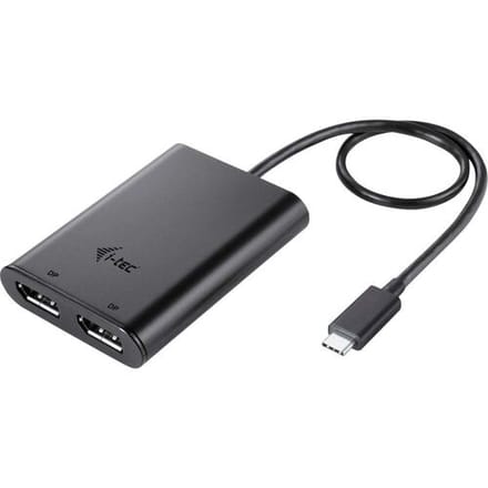 USB Adapter [1x USB-C - 2x DisplayPort] I-TEC USB C auf Dual DisplayPort 0.3 m