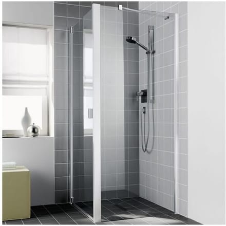 Kermi Raya side panel rigid 80 cm, for corner installation or U-cabin RATWD080201AK