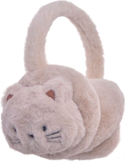 Melady Oorwarmers Kinderen Beige Polyester Oorwarmers Meisje