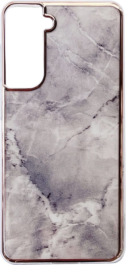 Casemania Hoesje Geschikt voor Samsung Galaxy A54 Steen - Siliconen Marmer Back Cover