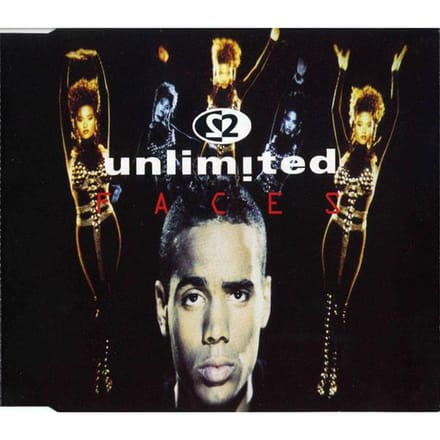CD 2 UNLIMITED - Faces PWCD268 PWL Continental 1993 UK Dance & Electronica Gebruikt brown