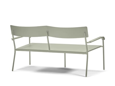 Serax Vincent Van Duysen August tweezit bank L136cm H70cm eucalyptus groen