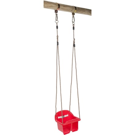 Babyschommel baby schommel rood voor speeltoestellen