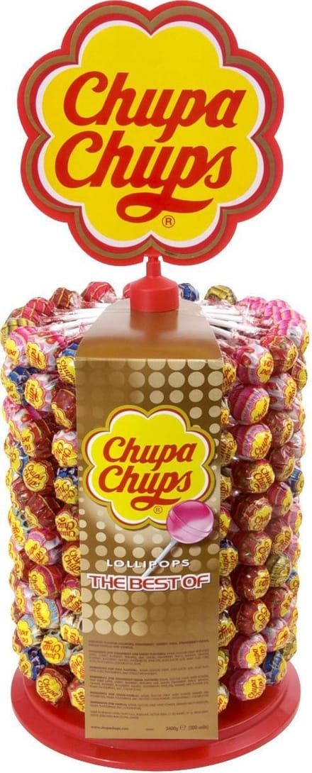 Chupa chups toren 200 stuks - Chupa Chups Weel Display 200 Stuks
