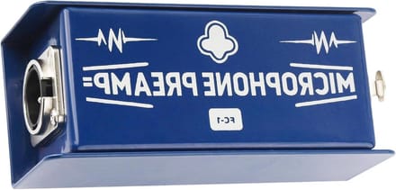 Microfoonversterker - Mic Preamp - Studio Opnames - Verhoogt Signaalsterkte - 1519 x 79 x 701 cm - Blauw