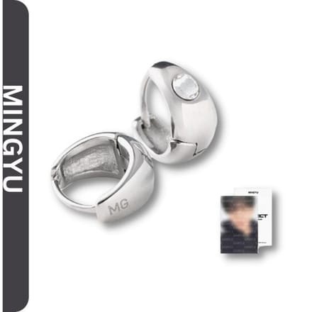 Zeventien Connect-oorbellen white