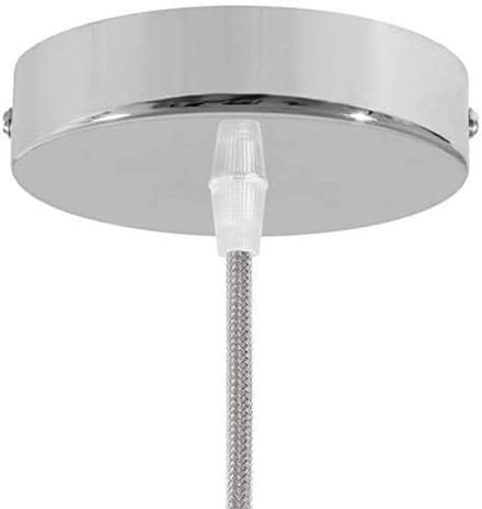 Ronde Afdekplaat Metaal Chromé Diameter 100mm