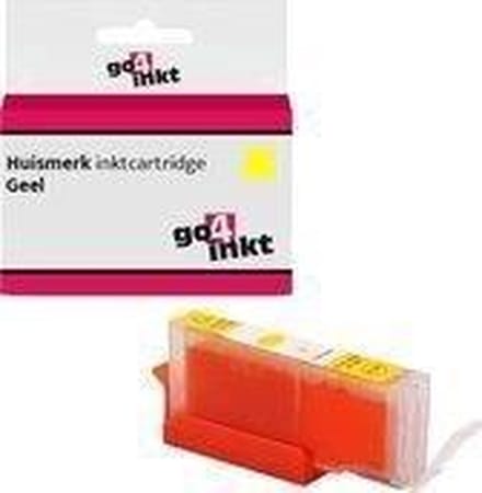 Go4inkt compatible met Canon CLI-526 y inkt cartridge yellow
