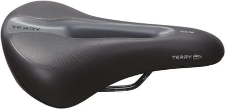 Fietszadel Gel - Comfort Zadel - Lange Afstanden Fietsen - Ergonomisch Ontworpen - One Size - Zwart