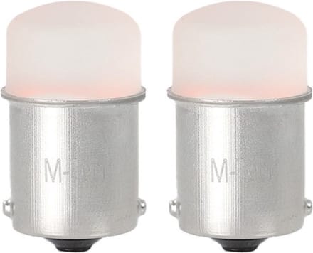 BA15S - 1156 - autolamp set - rood | R5W - R10W - 5007 - 2x 9-SMD LED | 3 Watt - 12V DC