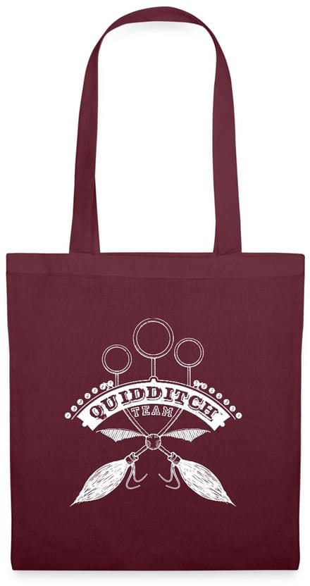 Harry Potter Quidditch Team Tas Van Stof Schoudertas