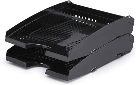 1701626060 Brievenbakje Trend, 6 stuk, zwart