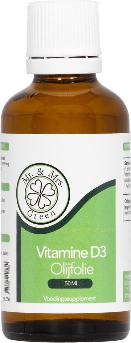 Vitamine D3 in olijfolie, voor een betere opname