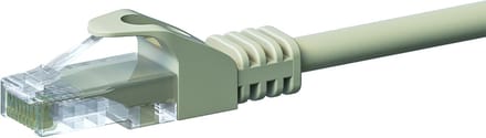 Danicom CAT5e UTP patchkabel - 2 meter grijs - CCA - netwerkkabel - internetkabel - UTP kabel - RJ45 - 1000 mbit/s