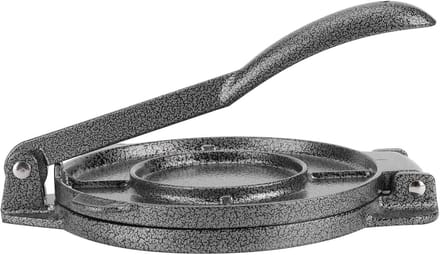 Tortilla Maker - Deeg Pers - Maak Tortilla's - Antiaanbaklaag - 16.5 cm - Grijs