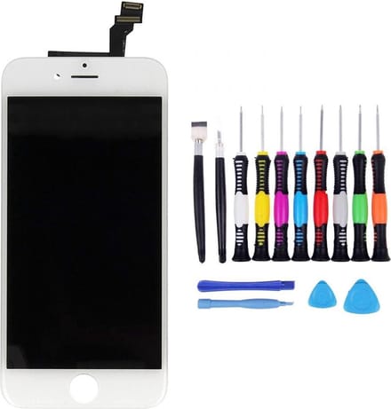 iPhone 6 Scherm Geschikt voor Apple iPhone 6 – Premium – Wit