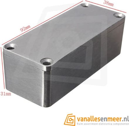 Aluminium Behuizing 92x38x31 1590A