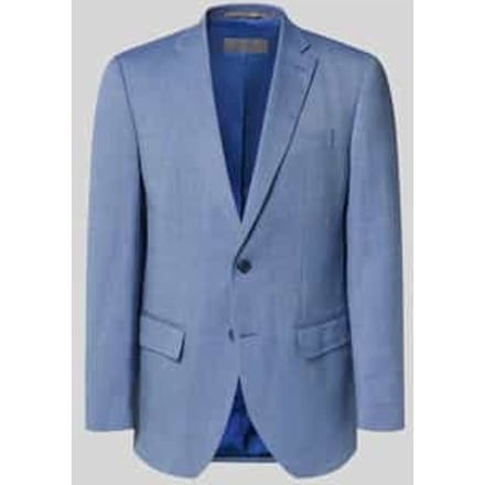 slim fit 2-knoops colbert met klepzakken model 'Grant'