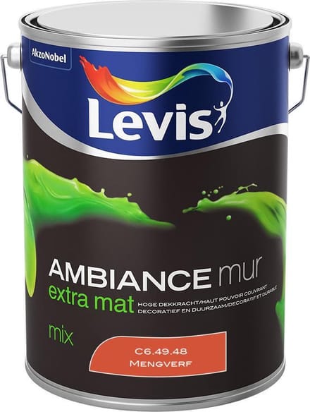 Levis - Ambiance Mur Extra Mat Mix - Play Four - Mengverf - 5 L