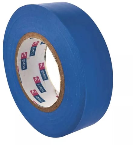 EMOS - Isolatieband - Blauw - PVC - 20m