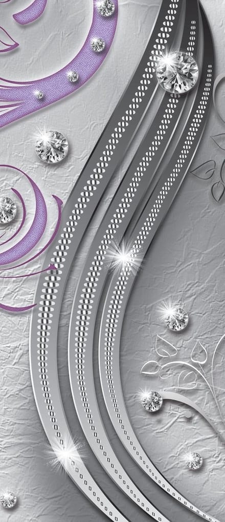 Pattern Abstract Ornament Leaves Photo Wallcovering