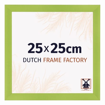 Fotolijst 25x25 cm - MDF - Groen - Praag