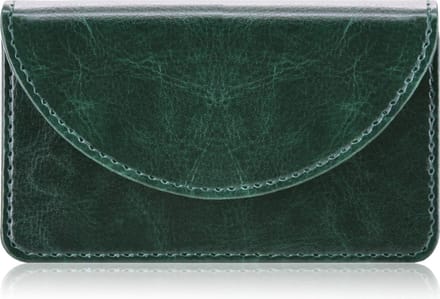 Visitekaarthouder / Business Card Holder - Donkergroen