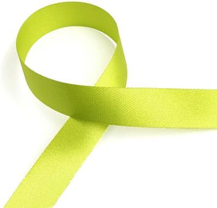 Cadeaulint LIMEGROEN, 15 mm x 100 meter