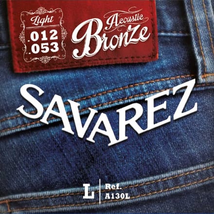 Savarez A130L Acoustic Bronze Gitaarsnaren (12-53) Light