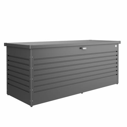 Biohort hobbybox - kussenkist - Antraciet - 201x83 cm.