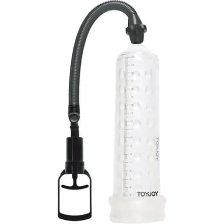 ToyJoy Manpower POWER MASSAGE PUMP W. SLEEVE CLEAR - Penispomp