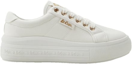 Lee Cooper Schoenen Dames Cooper LCW 26 Wit - Maat 38