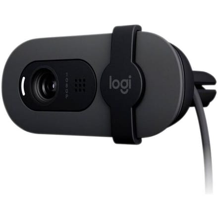 Logitech BRIO 105 Full HD-webcam 1920 x 1080 Pixel Geïntegreerd afdekpaneel, Microfoon