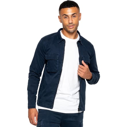 Enzo | Heren Cargo Overshirt Jas