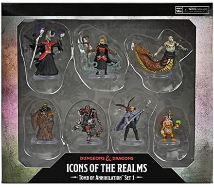 Dungeons & Dragons Miniaturen Set: Graf van Vernietiging, Voor RPG en Avonturen