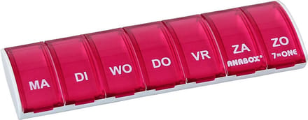 Able2 Anabox pillendoos | Weekbox | Roze