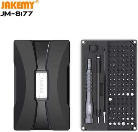 Jakemy Compacte Pro & Precisie Schroevendraaierset 106 Delig