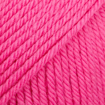 DROPS Daisy Uni Colour - 22 magenta - Merino Garen