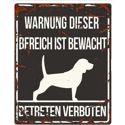 Verkeersbord D&D Home Square beagle