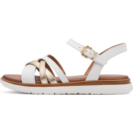 Tamaris Comfort Essentials Dames Sandalen - WIT COMBI