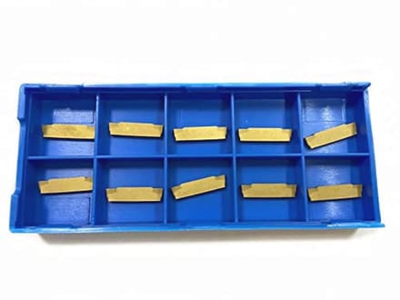 10 Stuks Carbide Inserts MGMN200 (2MM) voor Draaibank Grooving & Cut-Off Gereedschap