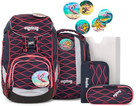 ergobag Schooltas Pack-Set 6-delig WellenreitBär Blauw Veelkleurig