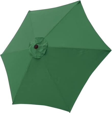 Parasolhoes Vervanging - Parasoldoek - Buiten Leven - Waterdicht Polyester - 300 Cm - Donkergroen