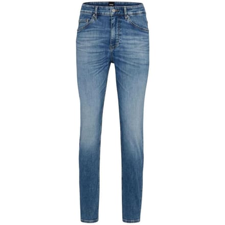 Boss Heren leren jeans (Turquoise)