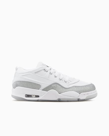 Air Jordan 4 RM - Dames Sneaker - Wit/Zilver - Maat 40.5