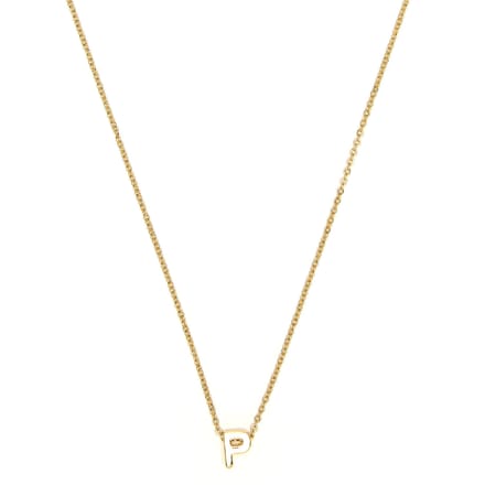 Luxenter Ketting met 18-karaats geelgouden afwerking - Alphabet