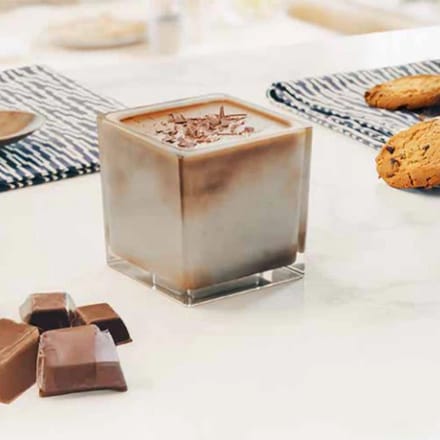Glozini Quadra - IJscoupes - Dessertkommen - 8cm - Set van 6