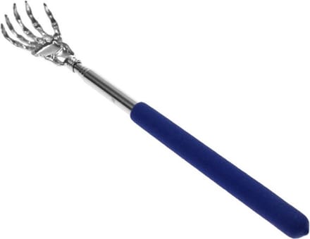 New Age Devi - Uitschuifbare Ruggenkrabber - telescopische rugkrabber - Blauw