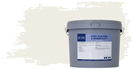Wixx Plafond & Muren Matt - 5L - RAL 9010 Zuiverwit