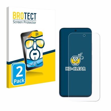 BROTECT - Screenprotector voor Oppo Reno 15c - Folie Beschermfolie transparant 2 Stuks
